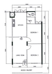 Blk 105 Hendersonville (Bukit Merah), HDB 3 Rooms #558814581